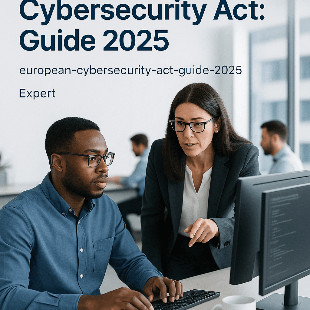 Female tech lead guiding security analysts in modern office setting