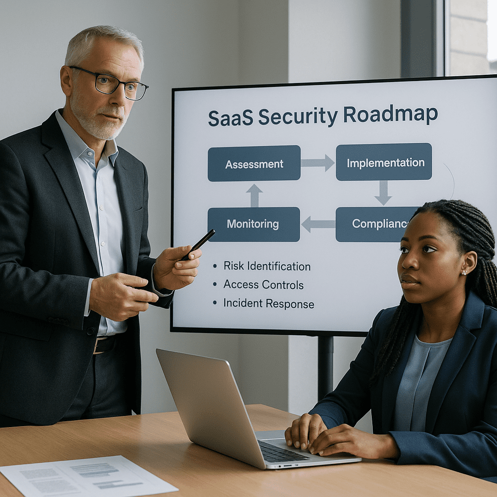 Professional team analyzing confidential computing security risks