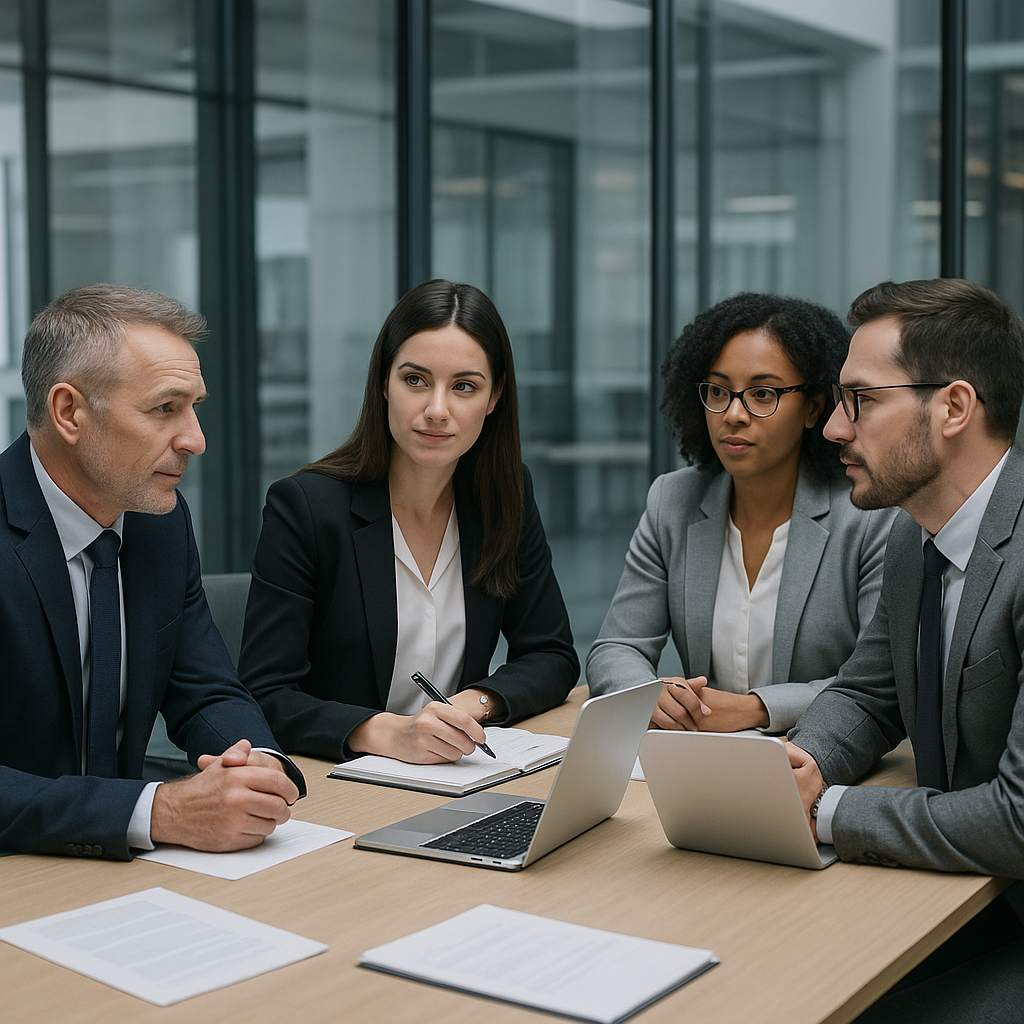 Team analyzing deepfake detection strategies and threat trends for 2025 cybersecurity preparedness