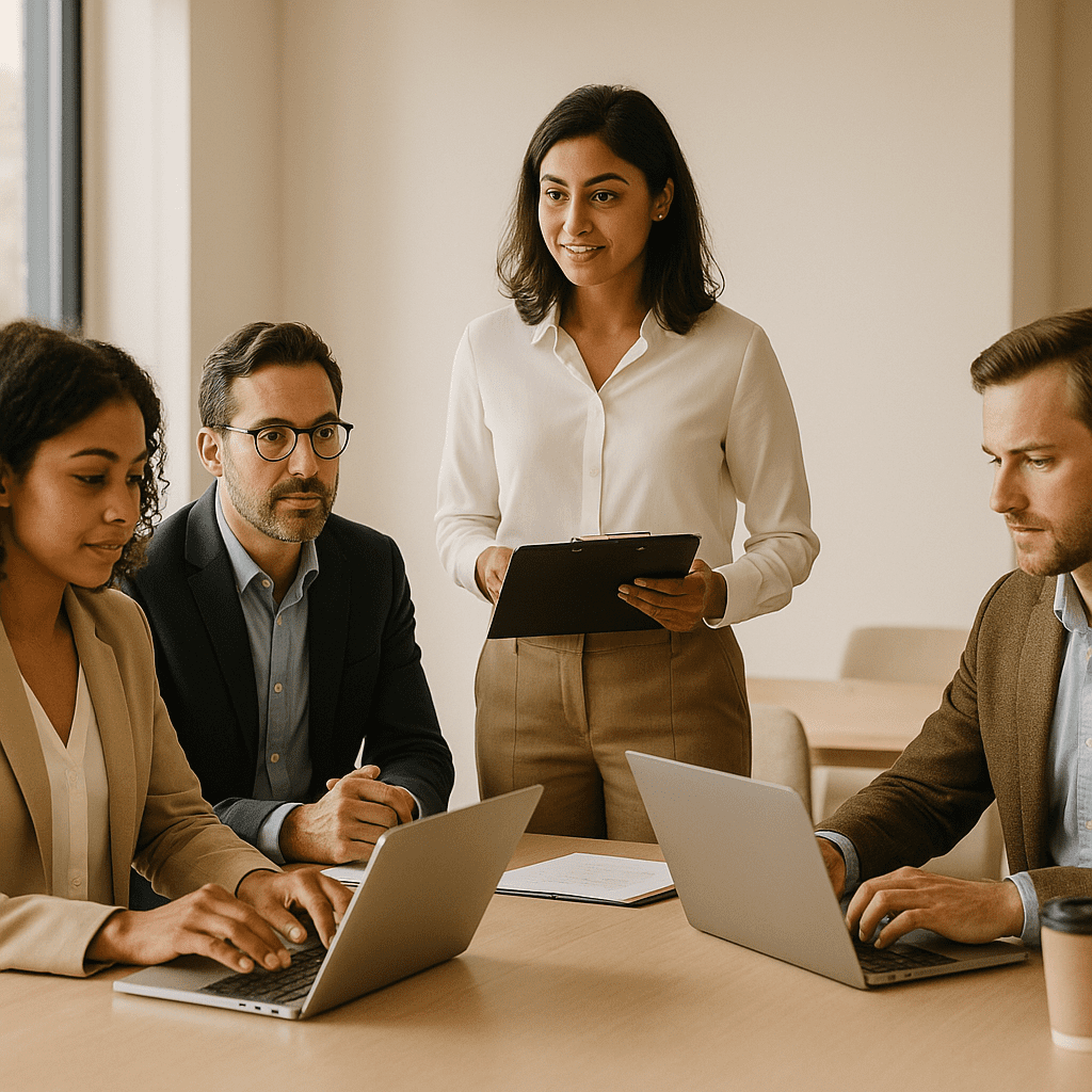 Team analyzing AI security data for anomaly detection trends in 2025